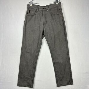 Vintage South Pole Y2K Jeans Men's Size 34 Gray‎ Baggy Straight Leg RN82628